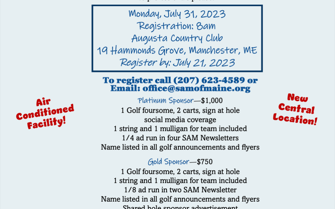 2023 SAM Golf Tournament