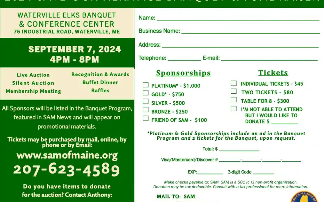 2024 Banquet and Auction