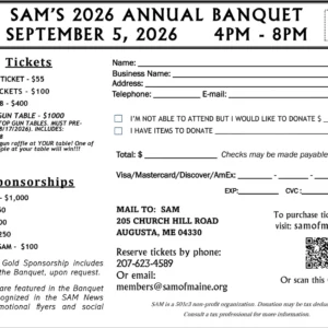 2026 SAM Banquet and Auction